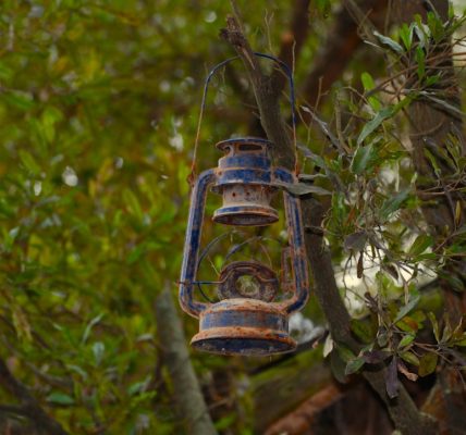 Photo Rustic lantern