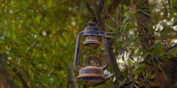 Photo Rustic lantern