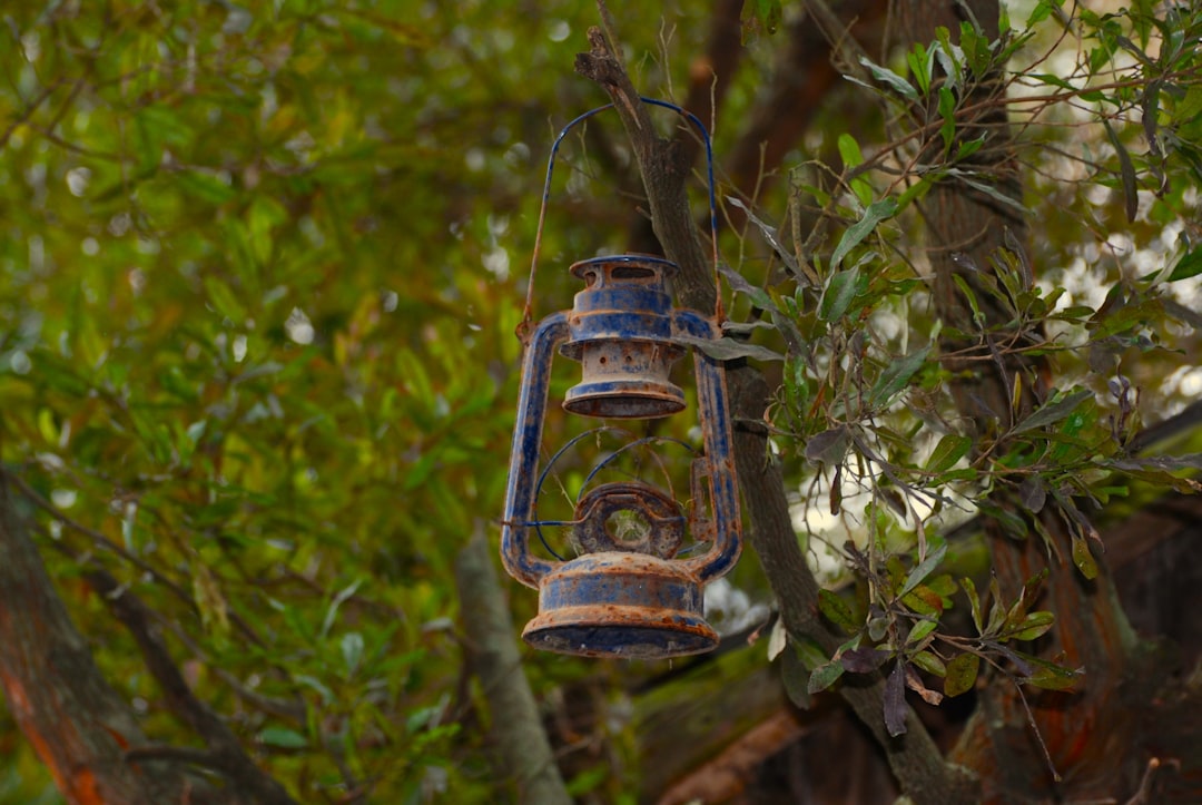 Photo Rustic lantern