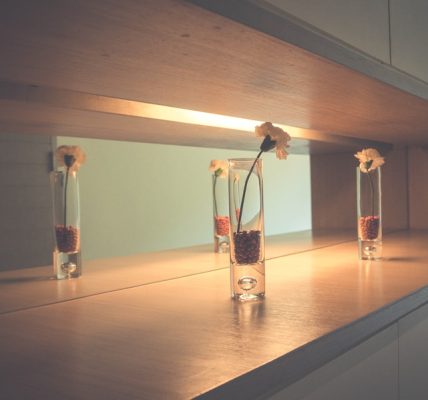 Photo "Modern and simple strip cabinet lamp for kitchen"