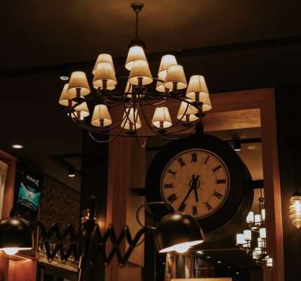 Photo Elegant chandelier