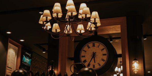 Photo Elegant chandelier