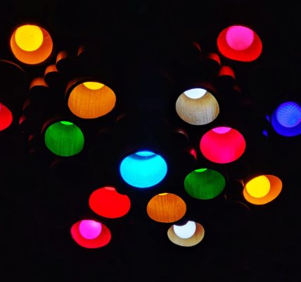 Photo LED puck lights