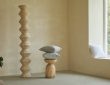 Photo ceramic floor lamp